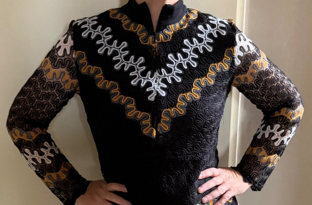 Ana Alcazar jurk prachtig opengewerkt, Kleding | Dames, Zwart, Zo goed als nieuw, Knielengte, Ophalen