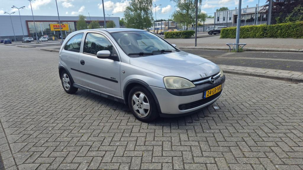 Opel Corsa 1.2 2003 AUTOMAAT | ZUINIG | AIRCO, Auto's, Voorwielaandrijving, 450 kg, 40 €/maand, 4 cilinders