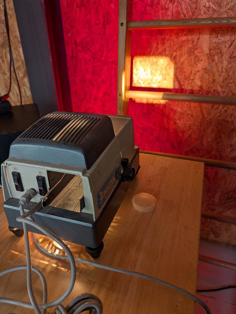 Vintage Braun Paximat-S Diaprojector, Ophalen, Gebruikt