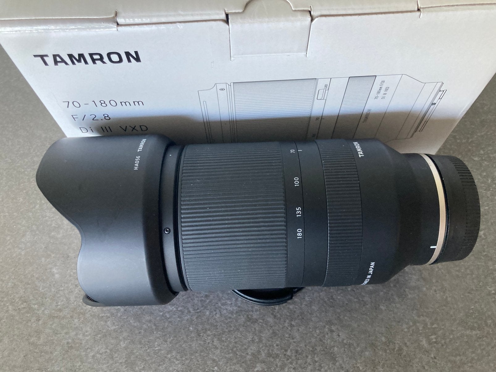Tamron 70 - 180 mm F 2.8 Di lll VXD voor E - mount, Audio, Tv en Foto, Fotografie | Lenzen en Objectieven, Verzenden, Zo goed als nieuw