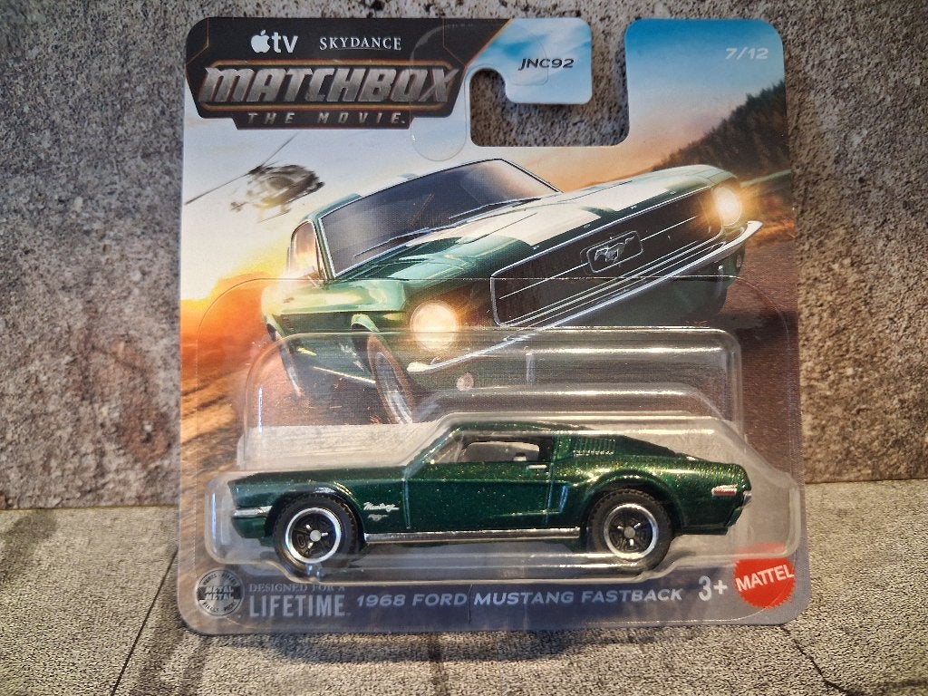 1968 Ford Mustang Fastback van Matchbox, Ophalen, Nieuw, Auto