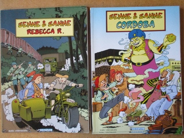 adv3951 senne en sanne, Eén stripboek, Ophalen, Gelezen