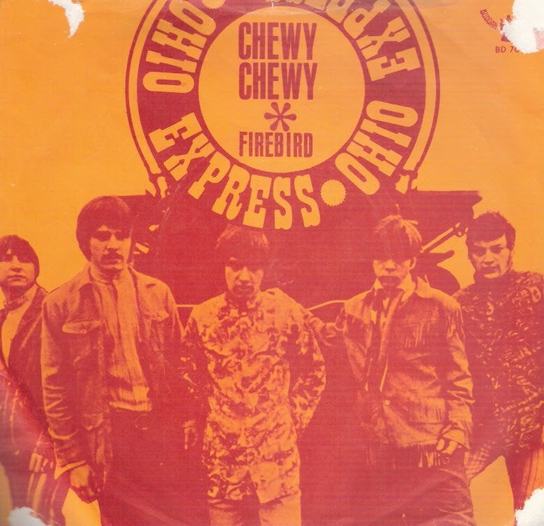 Ohio Express - Chewy Chewy b/w Firebird - bubblegum 1968, Ophalen, Gebruikt, Pop