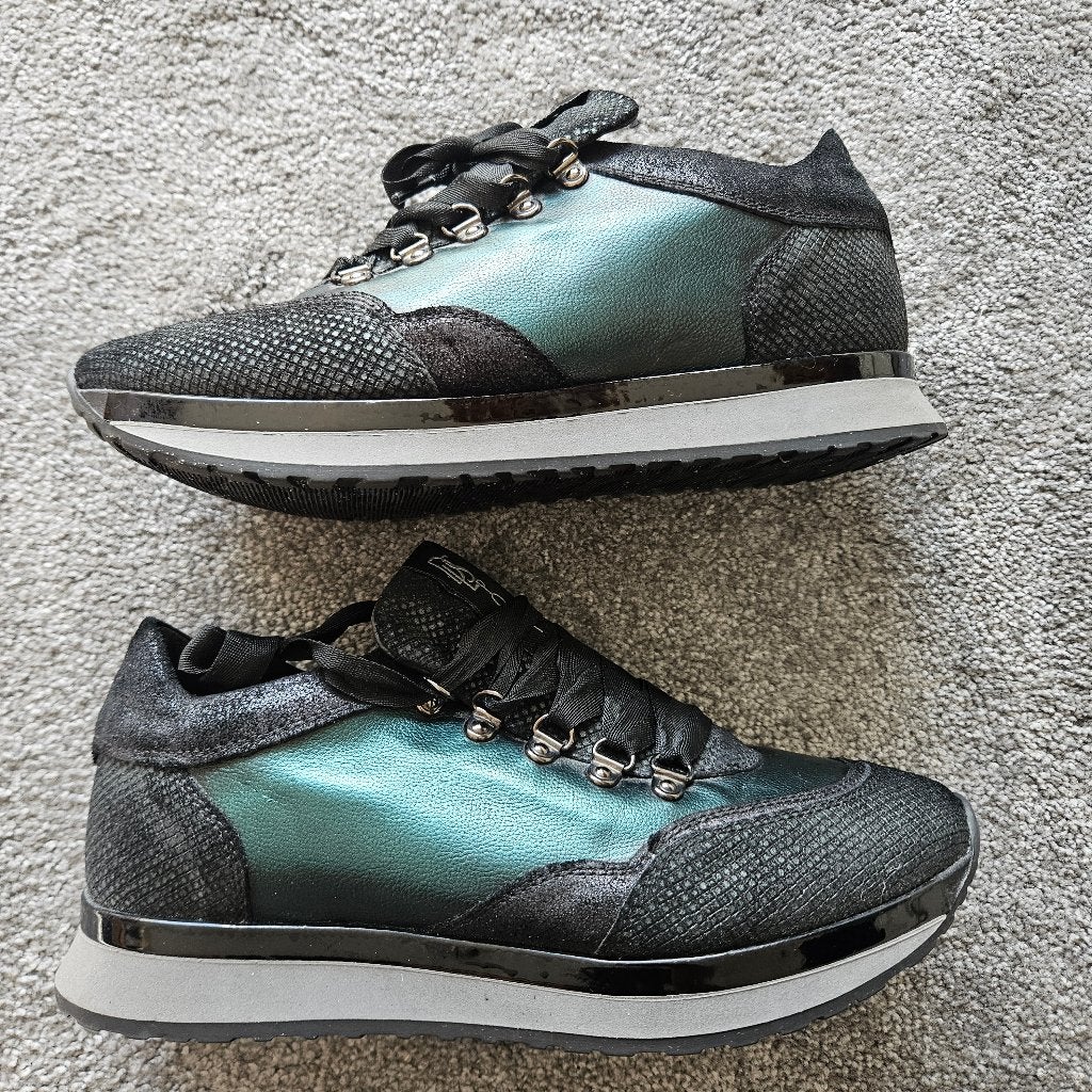 DL Sport kwaliteit sneaker zgan 39, Ophalen of Verzenden, DL Sport, Groen, Sneakers of Gympen
