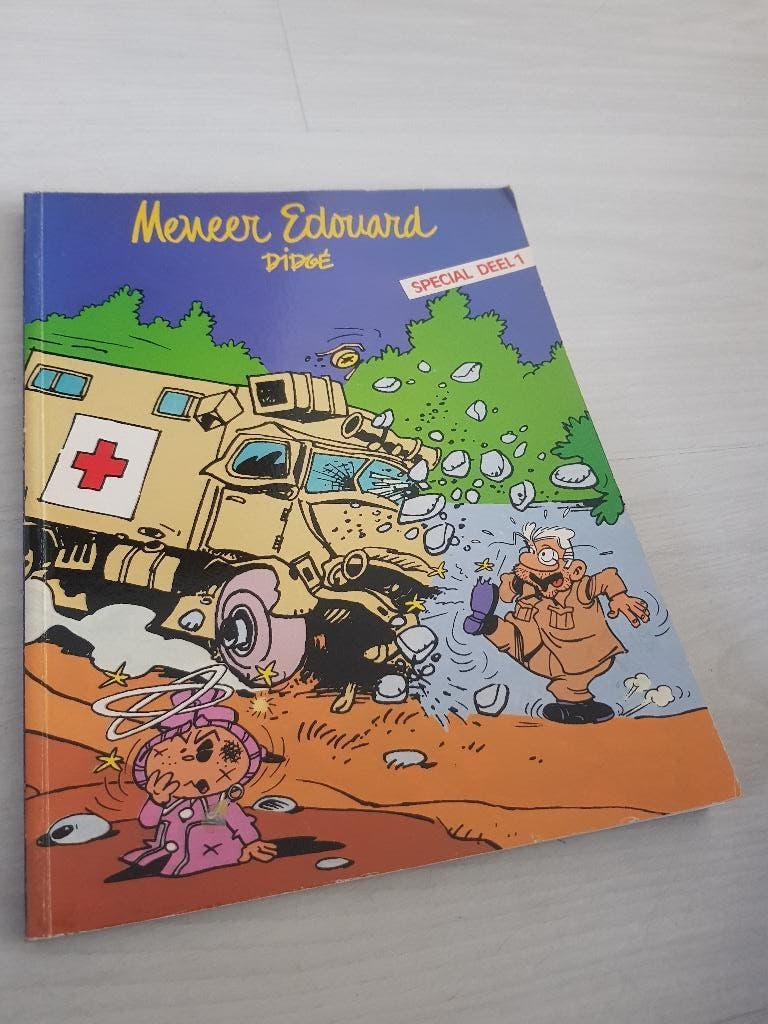 Meneer Edouard, Gelezen, Eén stripboek, Martine Devos-Chardez, Ophalen of Verzenden
