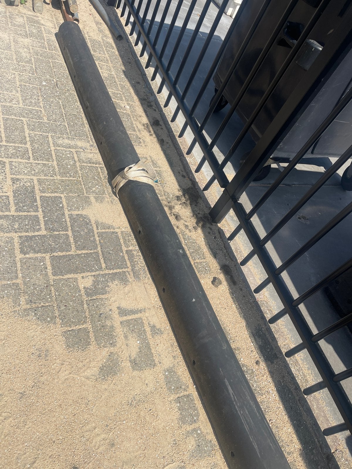 Zware rubbere stootband GRATIS, Ophalen, Zo goed als nieuw, 250 cm of meer, Overige typen