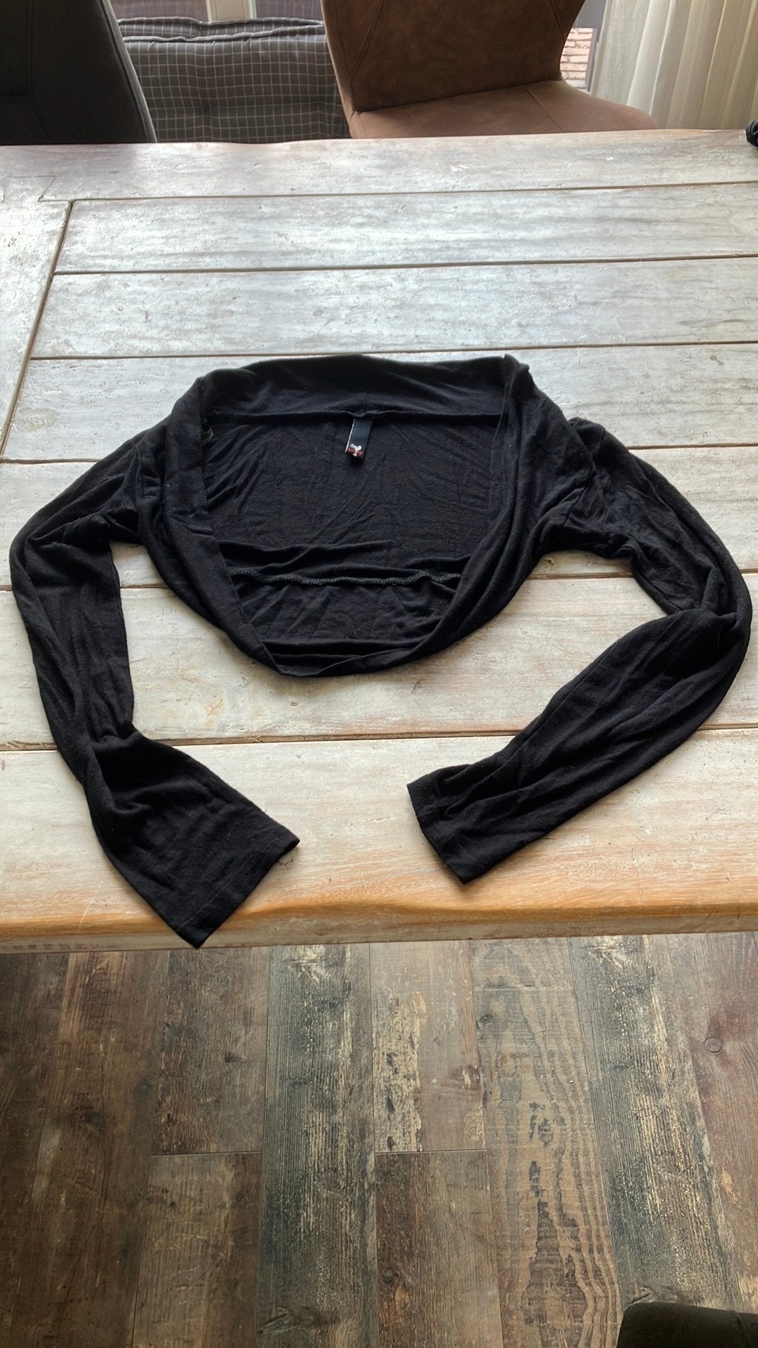 Zwarte bolero maat 38, Kleding | Dames, Ophalen of Verzenden, Zo goed als nieuw, Maat 38/40 (M), Zwart
