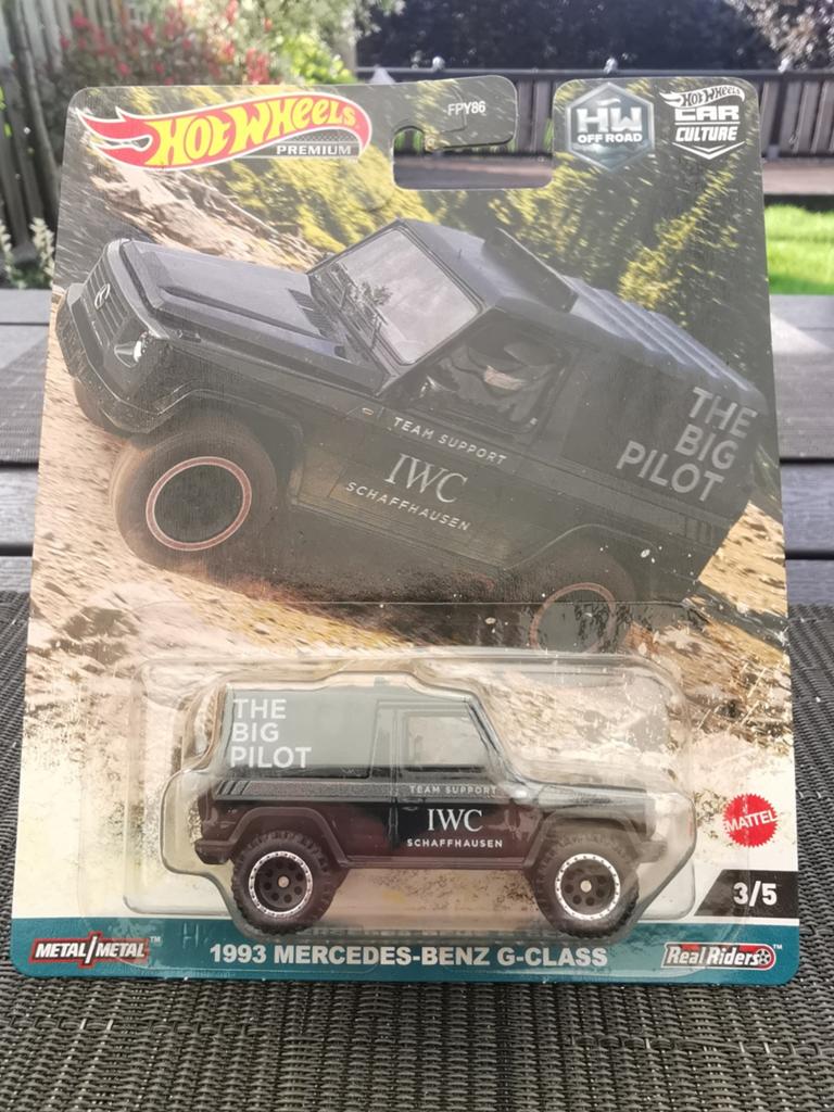 HotWheels '93 Mercedes-Benz G-Class, Overige merken, Auto, Groter dan 1:32, Nieuw