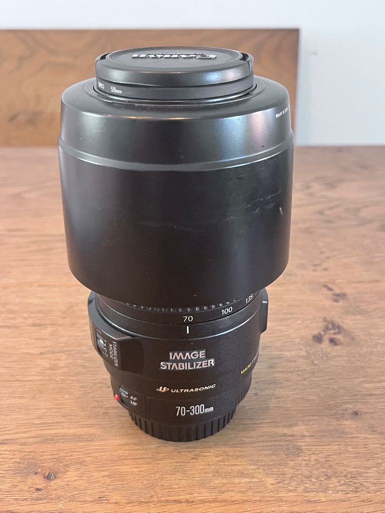Canon EF 70-300mm lens USM, Ophalen of Verzenden, Zo goed als nieuw, Telelens