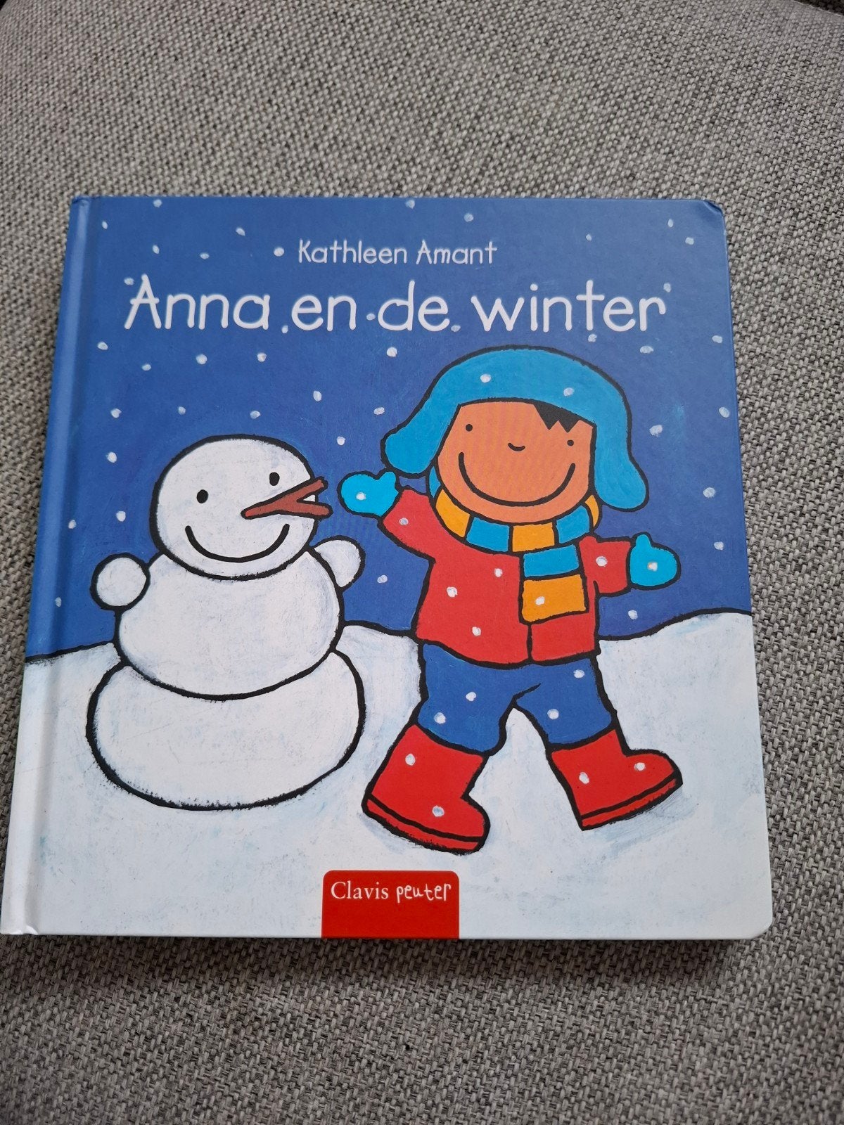 Anna en de winter - Kathleen Amant (Clavis peuter), Ophalen of Verzenden, Zo goed als nieuw, Kathleen Amant
