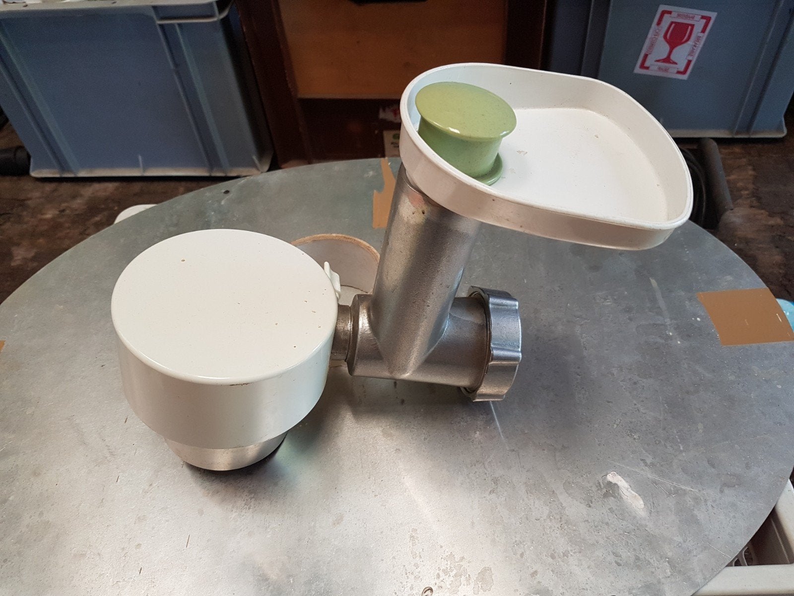 Toebehoren voor Braun KM32 Keukenmachine, Witgoed en Apparatuur, 1 tot 2 liter, Ophalen of Verzenden, Gebruikt