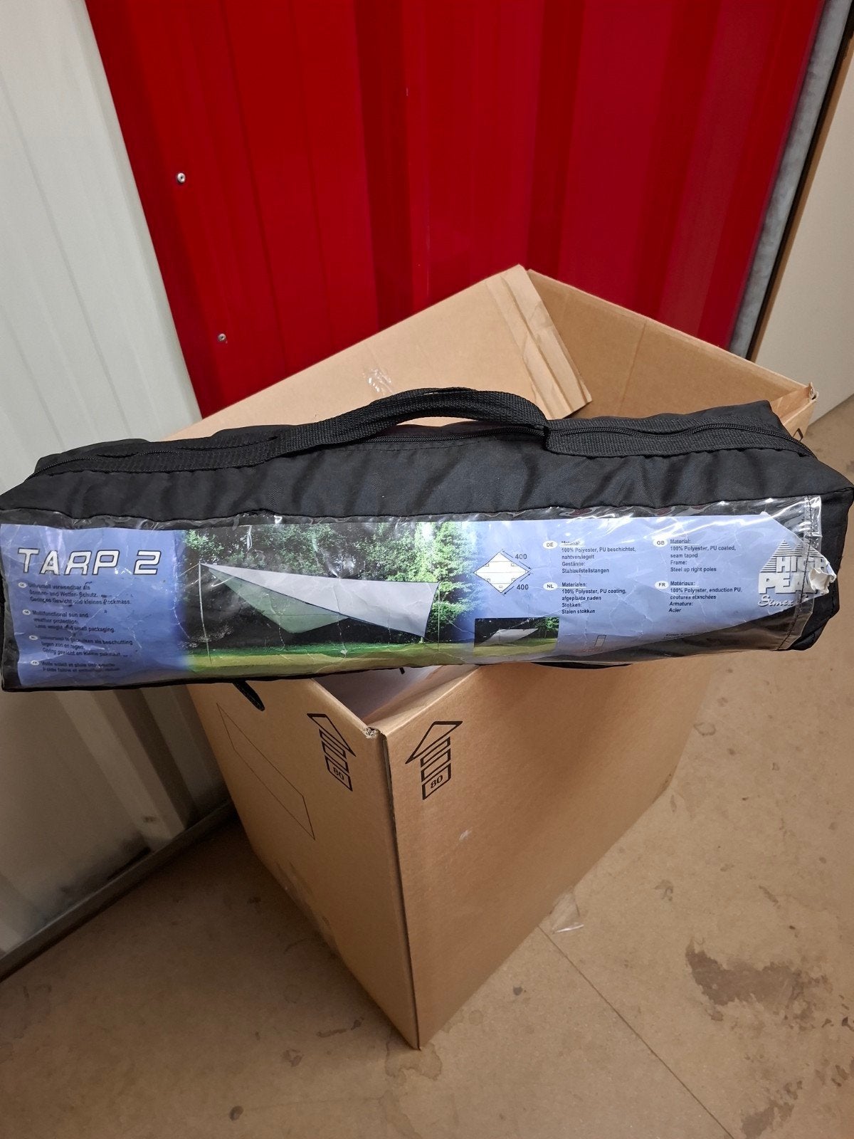 High Peak Tarp 2 - Multifunctioneel Zeil (400x400 cm), Ophalen of Verzenden, Tot en met 4