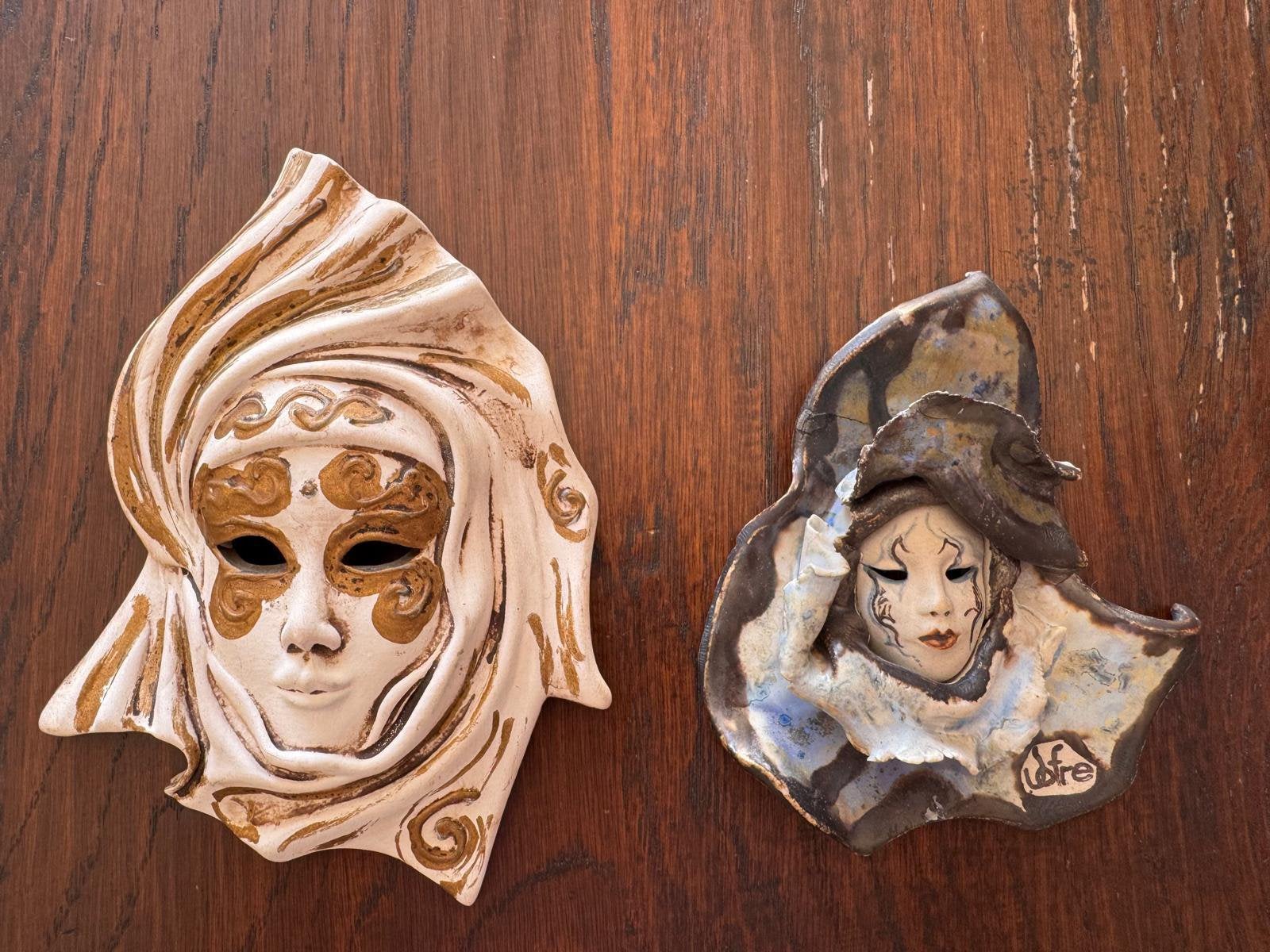 Venetiaanse maskers, Ophalen of Verzenden, Zo goed als nieuw