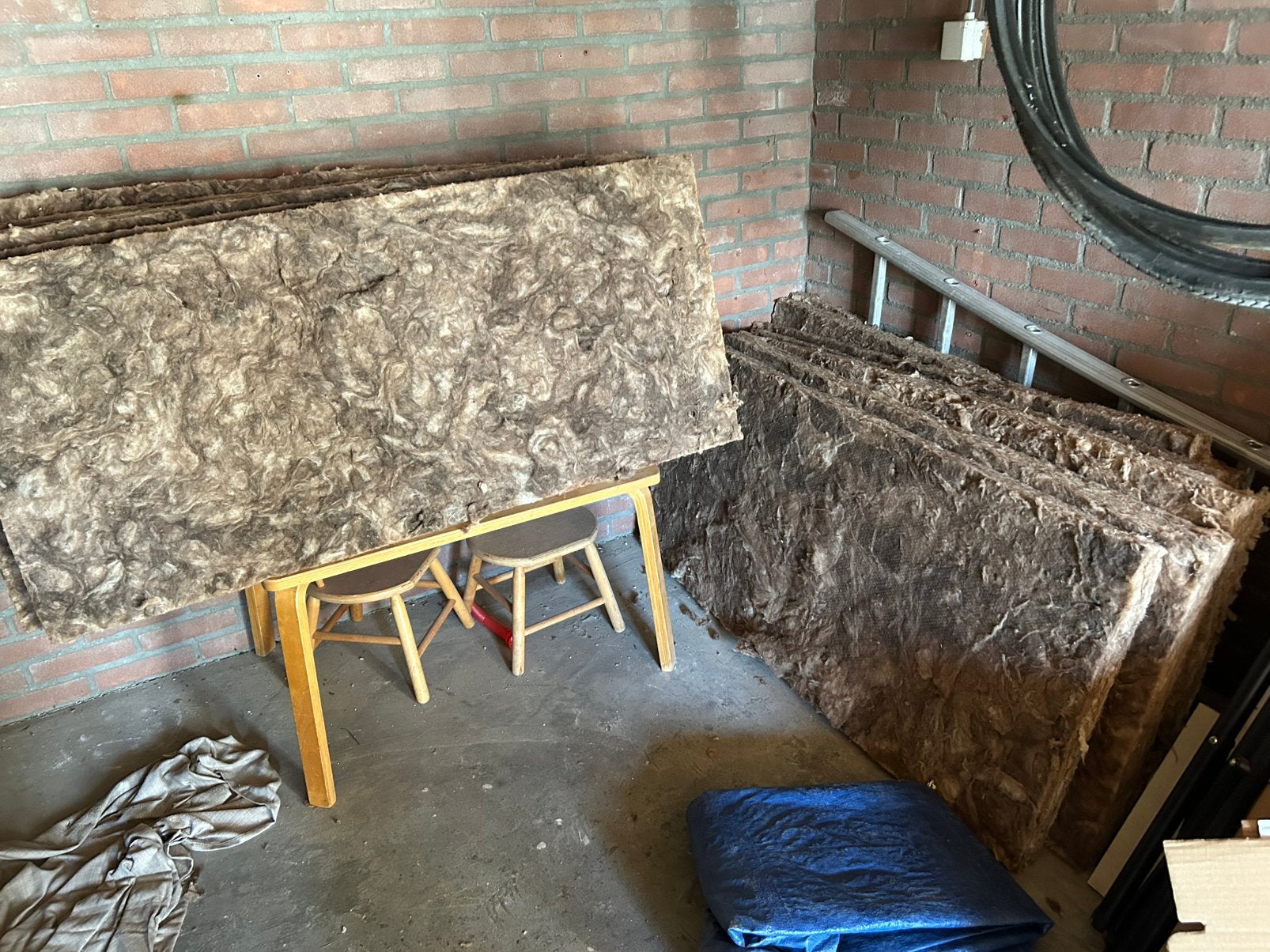 Glaswol knauf acoustifit 70mm en 45mm, 4 tot 8 cm, Nieuw, Ophalen of Verzenden, Minder dan 5 m²