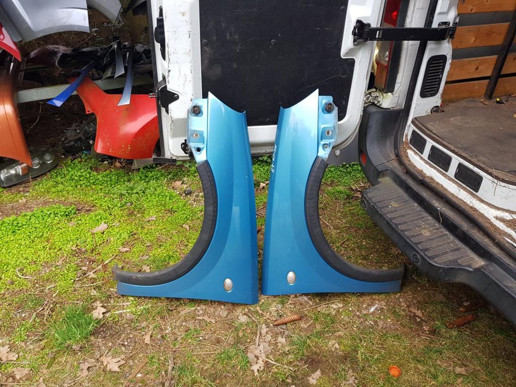 OPEL CORSA C VOORSCHERMEN LINKS+RECHTS, Gebruikt, -, -, Ophalen of Verzenden
