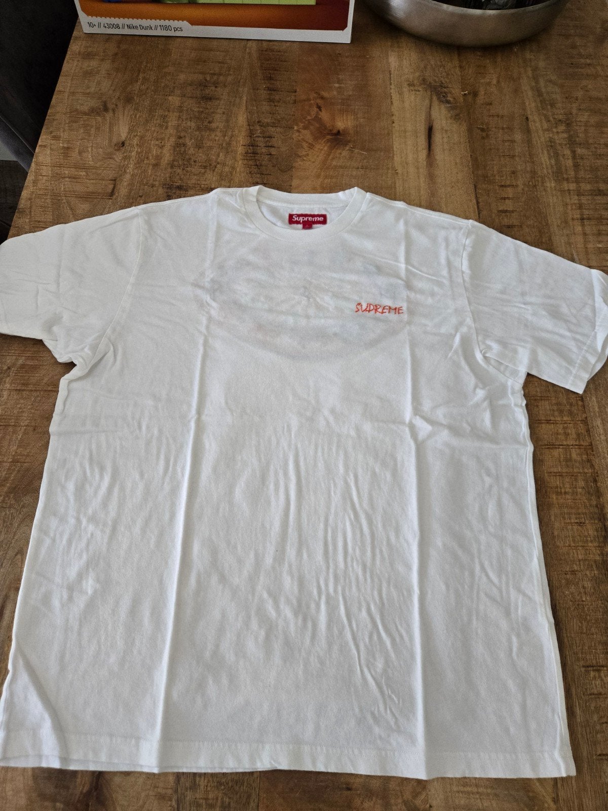 Supreme zodiac t-shirt maat L, Maat 52/54 (L), Wit, Nieuw, Ophalen of Verzenden