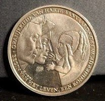 Prinses Amalia Geboortemunt 2003, Postzegels en Munten, Munten | Nederland, Koningin Beatrix, Geboorte of Huwelijk, Losse munt
