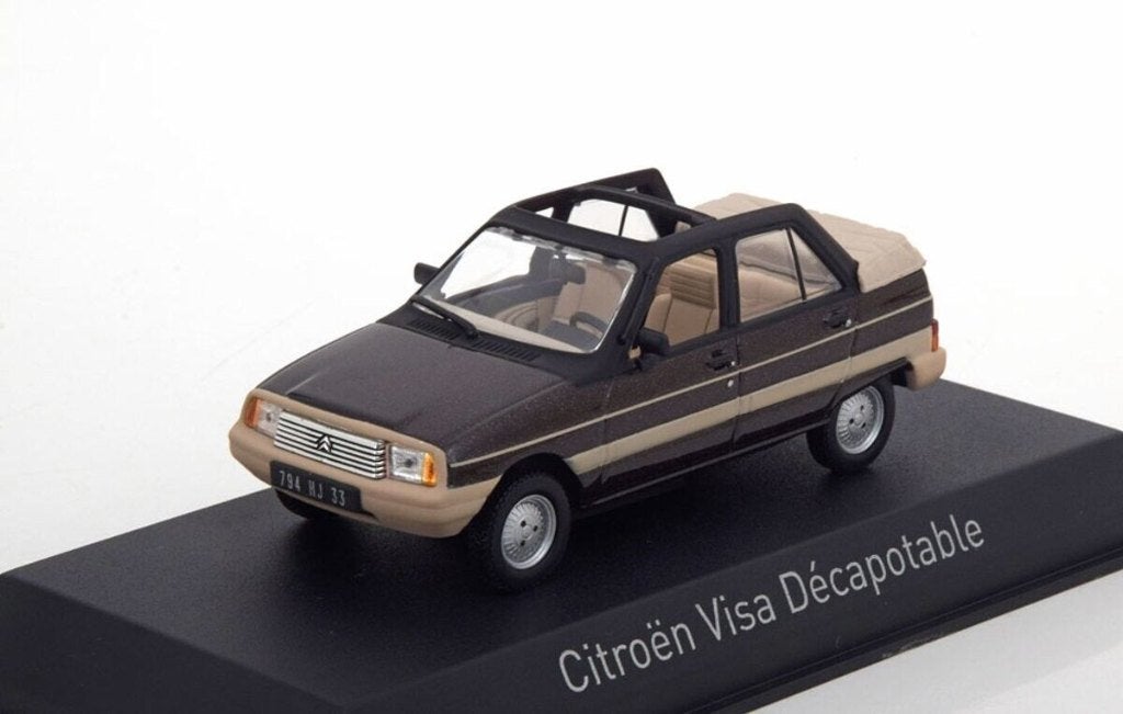 Citroen Visa Decapotable 1984 Vision, 1/43, Norev, Auto, ., Norev, Ophalen of Verzenden
