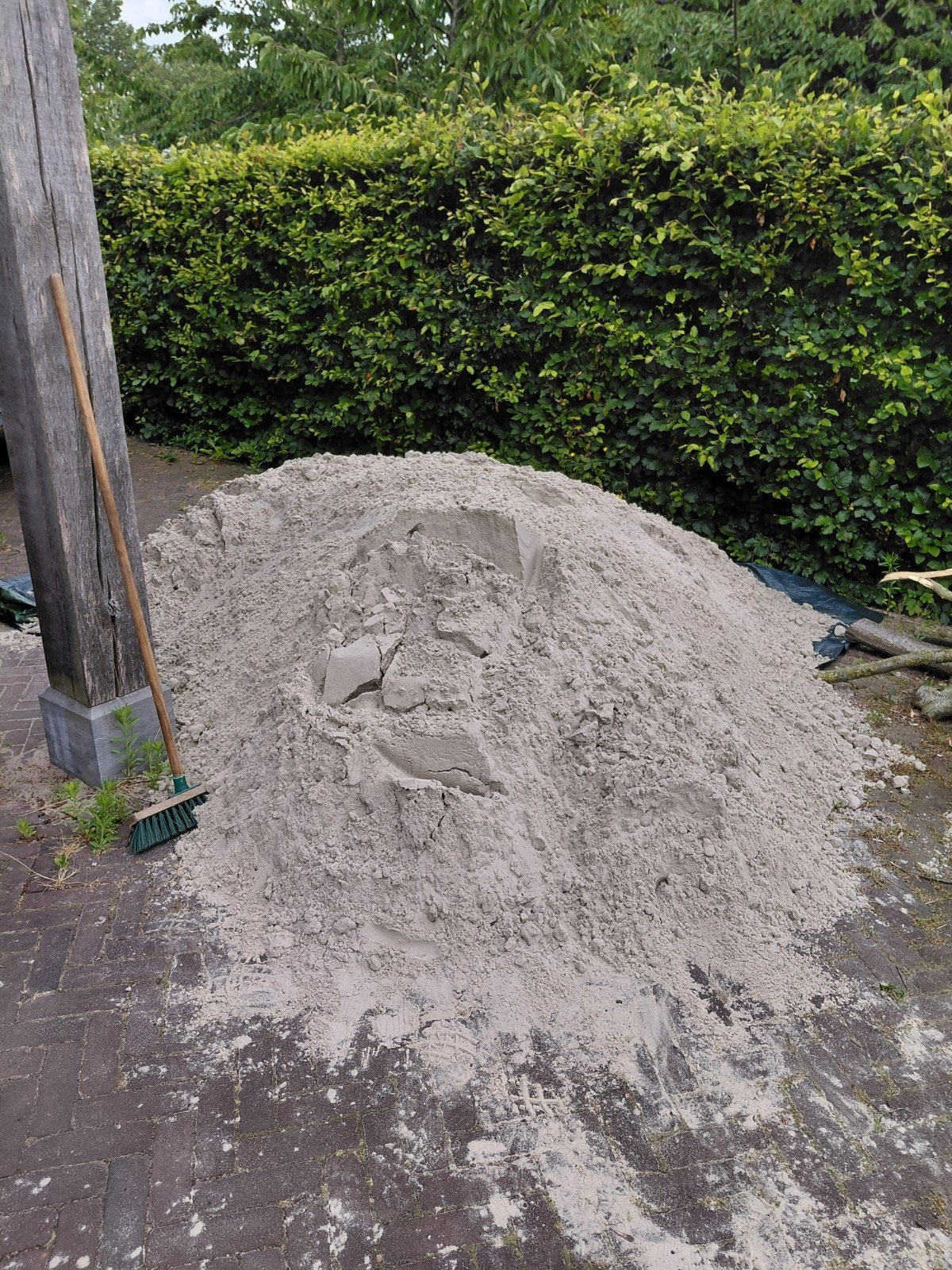 Speelzand voor de zandbak gratis af te halen, Ophalen