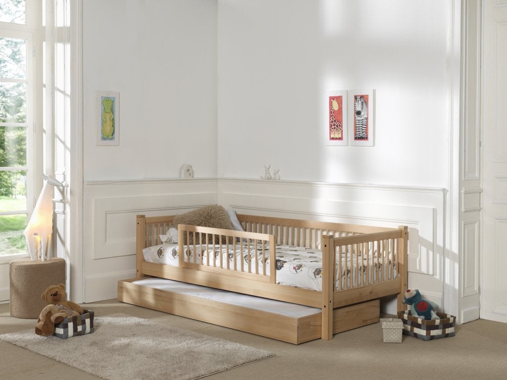 Forrest Beech kajuitbed - 90x200 -  Naturel beuken, Niet ingevuld, Niet ingevuld, Niet ingevuld