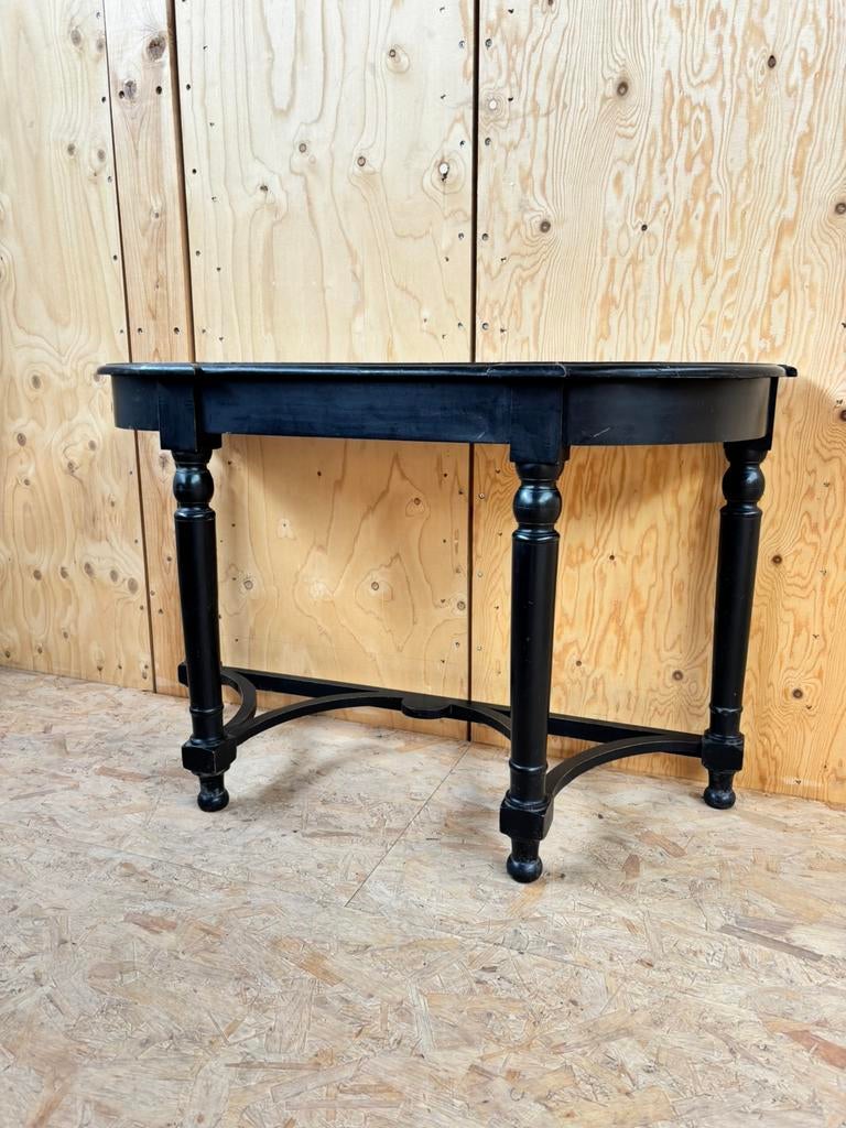 Zwarte sidetable *Albert*, Antiek en Kunst, Antiek | Meubels | Tafels, Ophalen