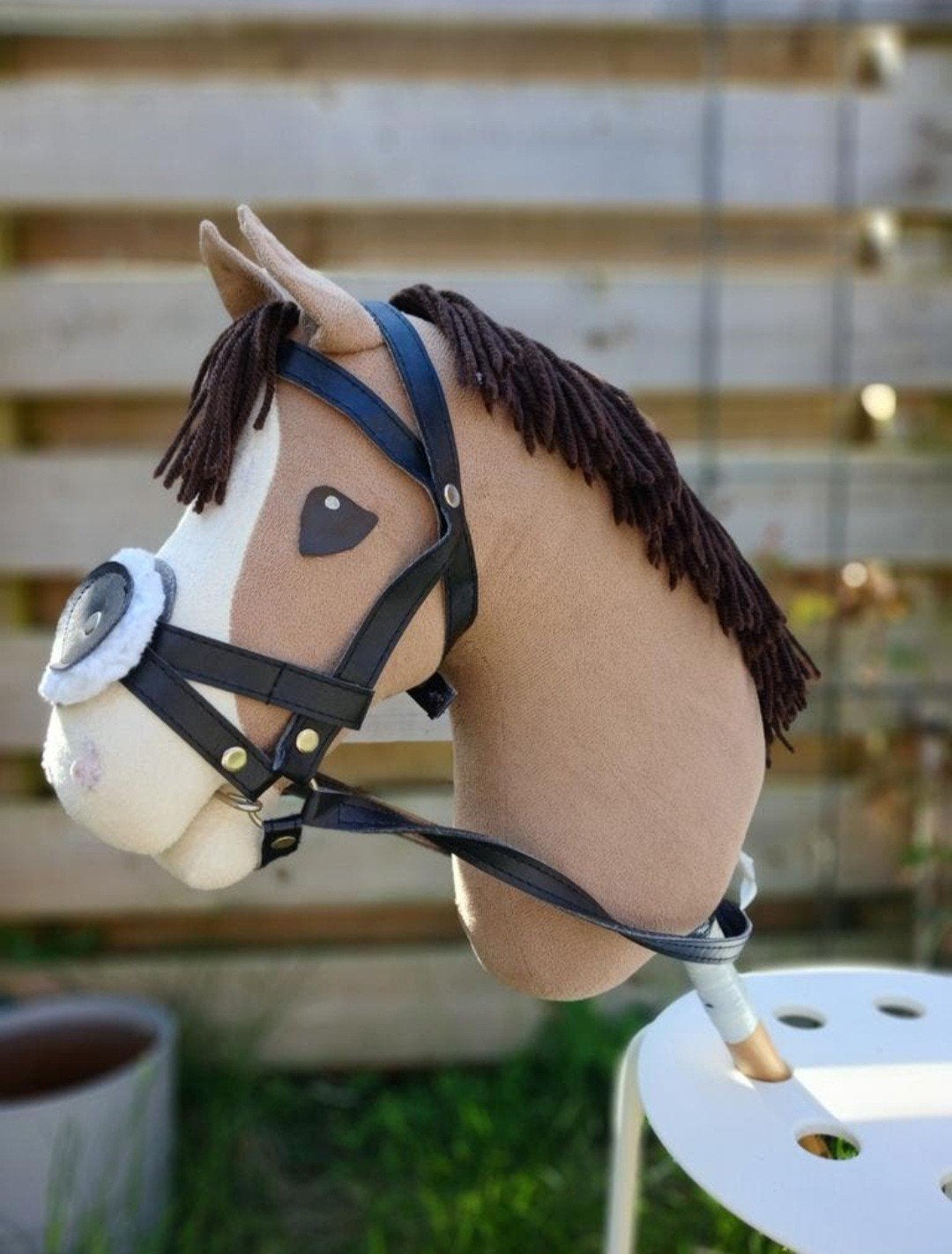 Prachtige Western Hobby Horse, Ophalen of Verzenden, Zo goed als nieuw