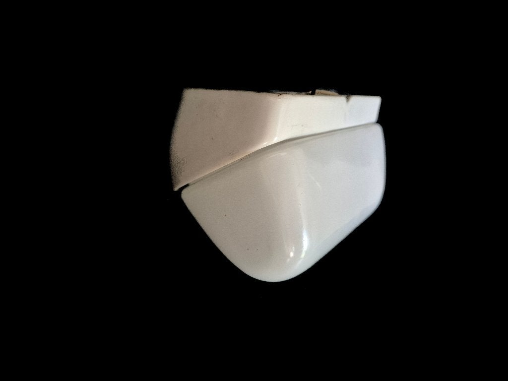 Prachtige vintage Bauhaus Wilhelm Wagenfeld design wandlamp, Ophalen of Verzenden, Gebruikt, Glas, Wit
