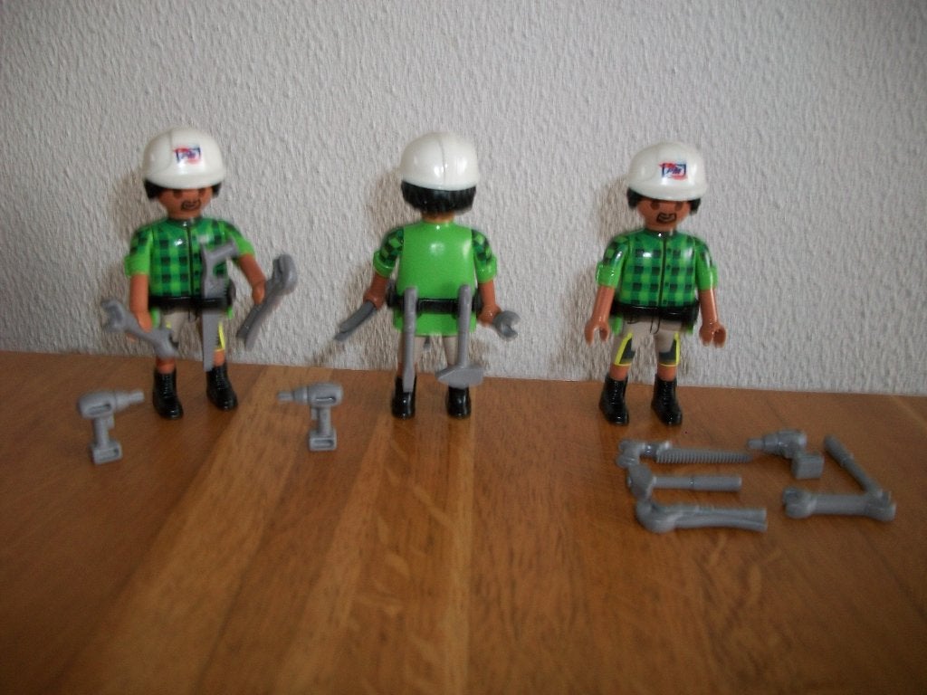 Bouwvakker met gereedschap, Ophalen of Verzenden, Nieuw, Complete set