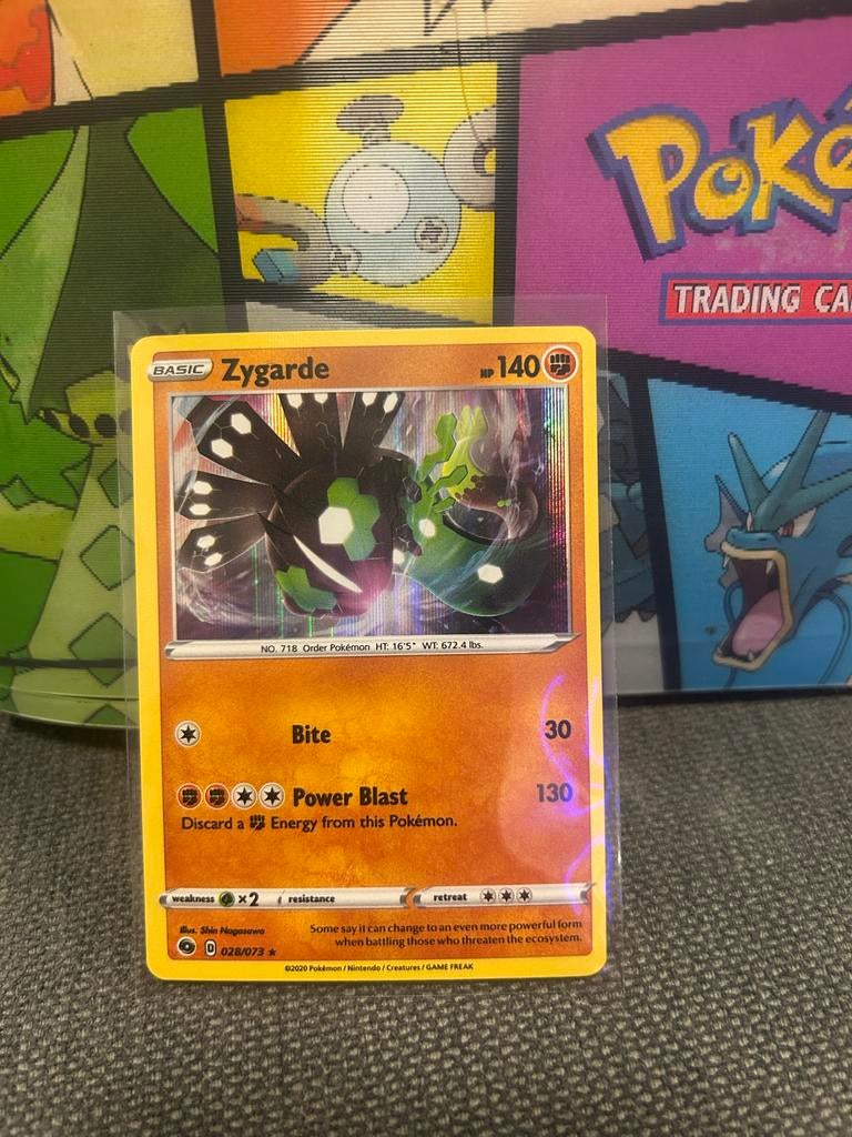 Zygarde 28/073 Holo Pokémon Kaart, Hobby en Vrije tijd, Verzamelkaartspellen | Pokémon, Ophalen of Verzenden, Nieuw, Losse kaart