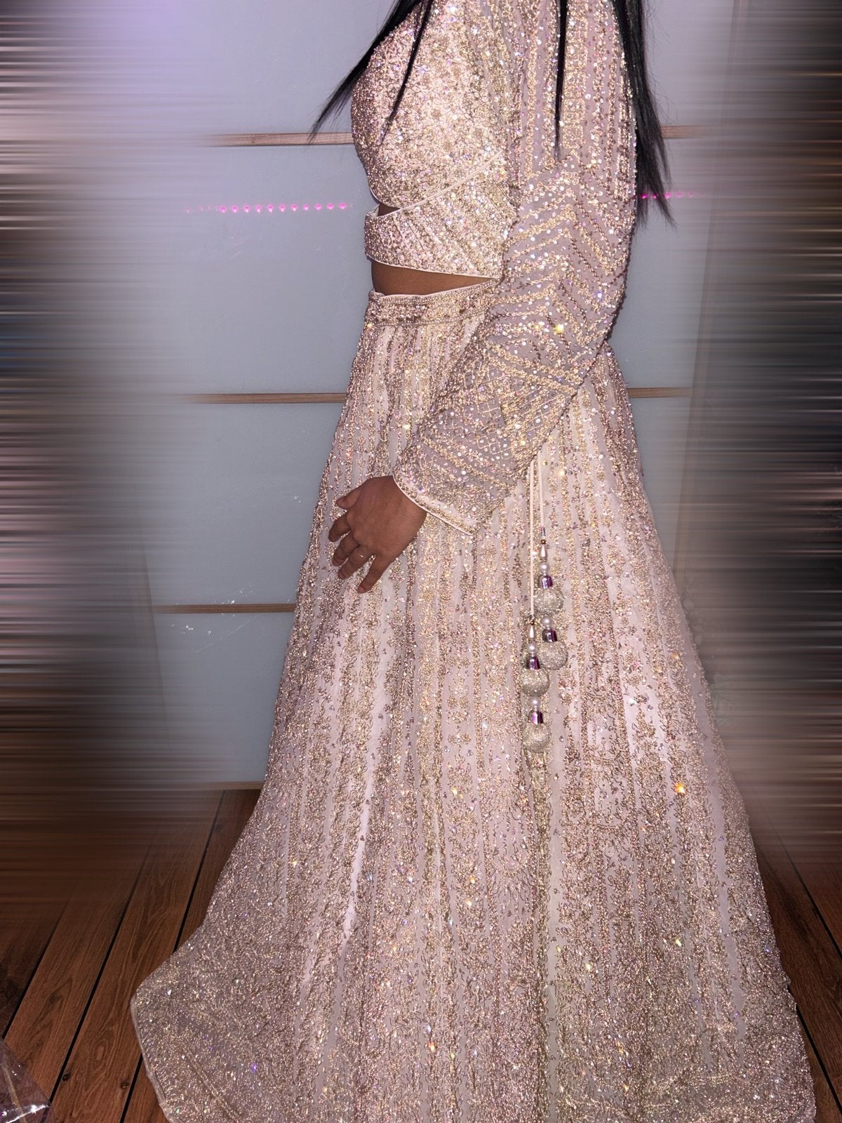 Trouwlehenga crème maat xs NIEUW, Overige typen, Beige, Ophalen of Verzenden, Zo goed als nieuw