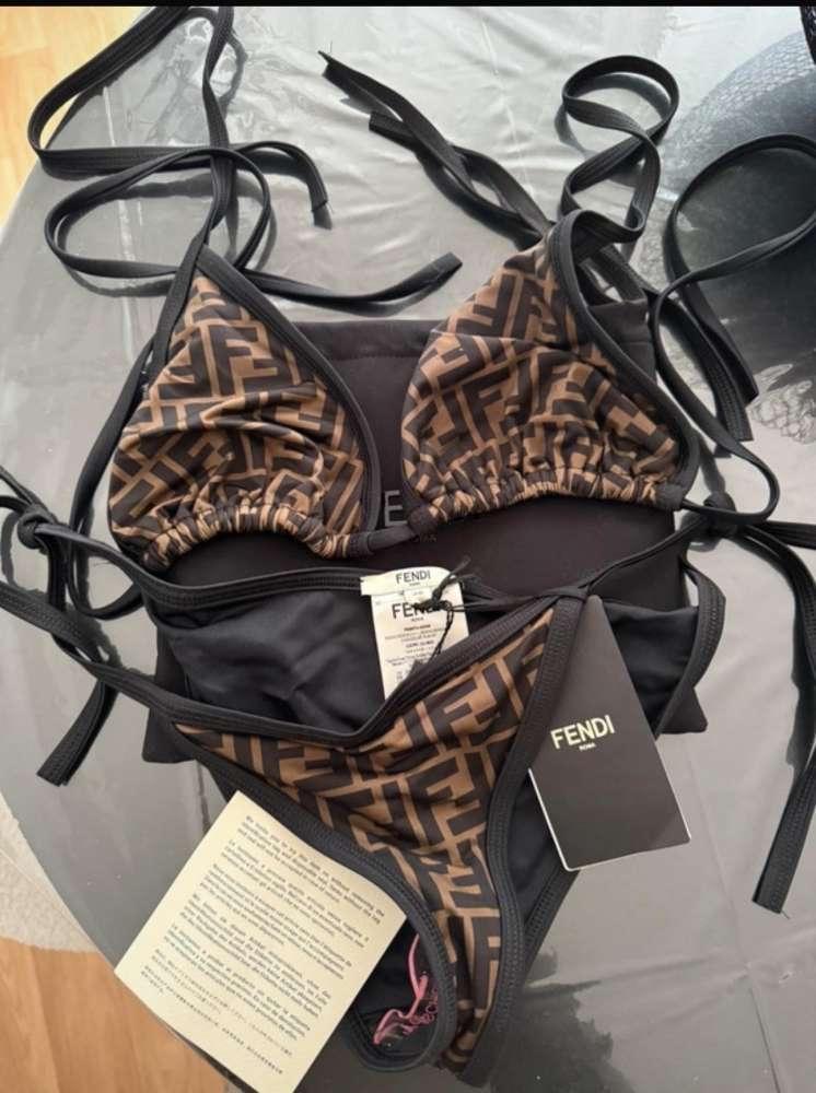 Bruine bikini maat S, Ophalen of Verzenden, Zo goed als nieuw, Bruin, Bikini