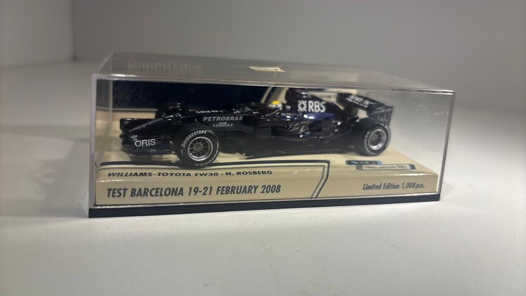 F1 williams Toyota fw30 n.rosberg minichamps 1.43, Auto, Ophalen of Verzenden, MiniChamps, A