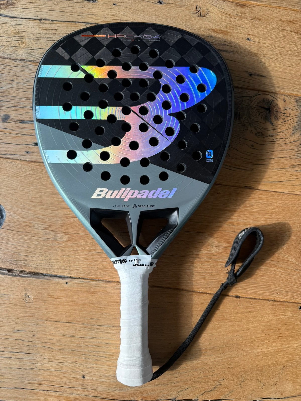 Bullpadel Hack 04 2026 Paquito Navarro – Padelracket, Ophalen of Verzenden, Gebruikt