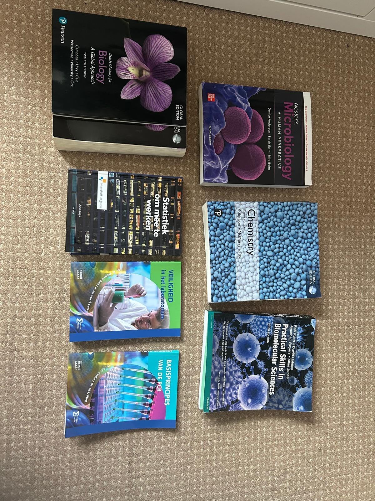 Studieboeken HBO Biologie & Medisch Laboratoriumonderzoek, Boeken, Ophalen of Verzenden, Beta, Zo goed als nieuw, HBO