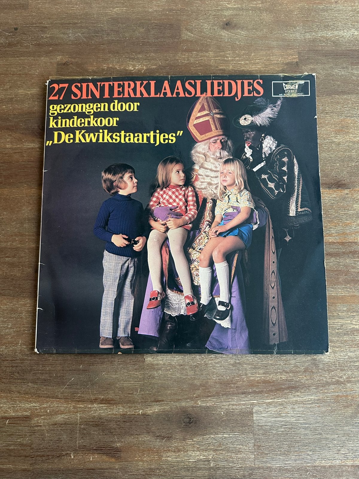 27 Sinterklaasliedjes - Kinderkoor De Kwikstaartjes (LP), LP, Gebruikt, Ophalen of Verzenden, 12 inch