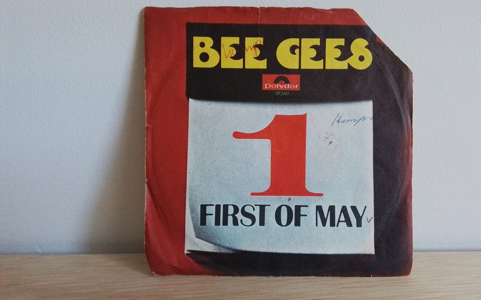 Bee Gees - first of may, Cd's en Dvd's, Vinyl Singles, Ophalen of Verzenden, Gebruikt, Pop
