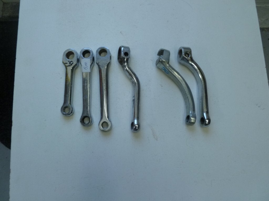 bromfiets cranks, Ophalen of Verzenden, Gebruikt, Overige typen, Overige merken