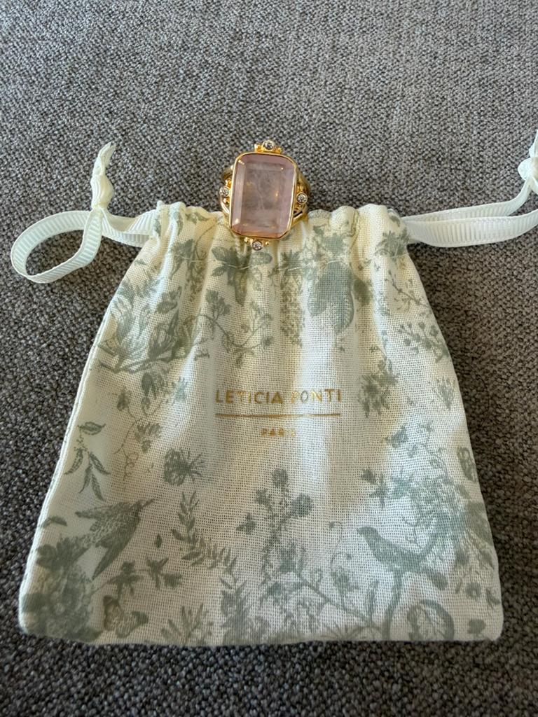 Leticia Ponti ring, nieuw, Overige materialen, Verzenden, Nieuw, Met edelsteen