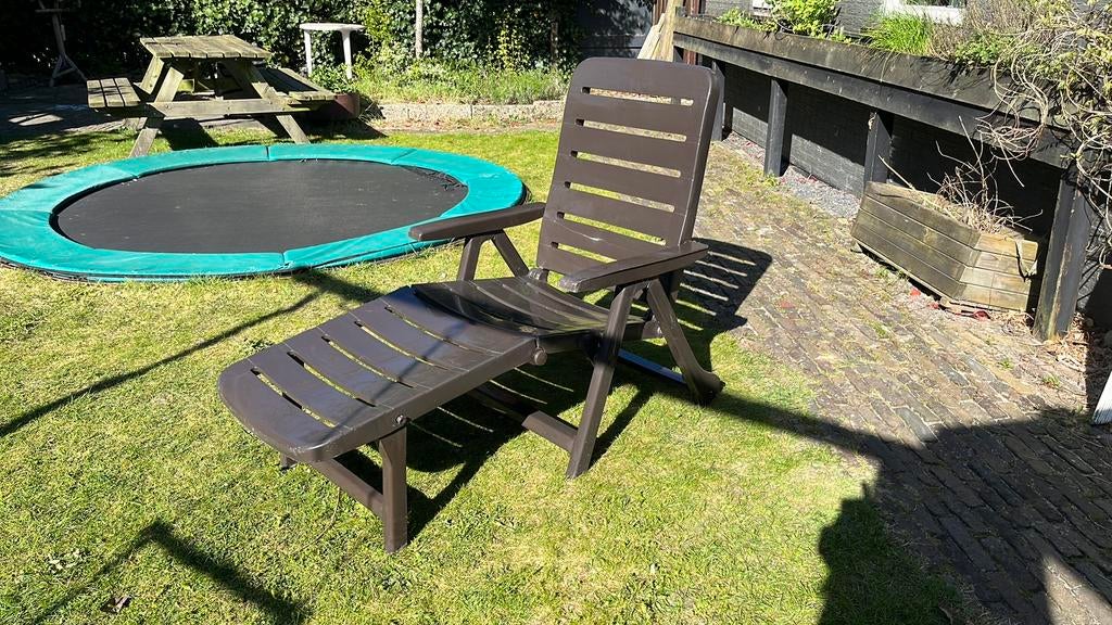 Ligstoel tuin, Ophalen, Gebruikt