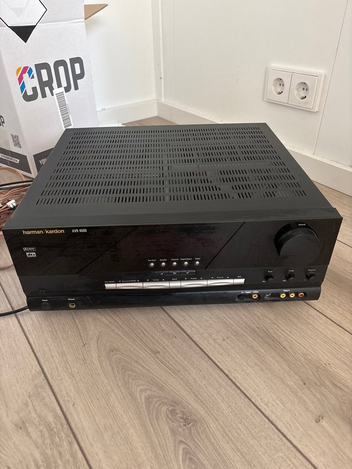 Harman Kardon AVR 4000 Receiver met Afstandsbediening, Overige merken, Ophalen of Verzenden, 60 tot 120 watt, Gebruikt