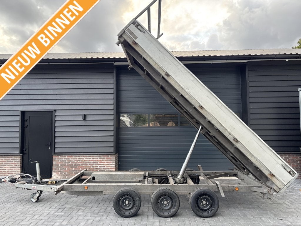 Henra Tridem kipper aanhanger aanhangwagen, Gebruikt