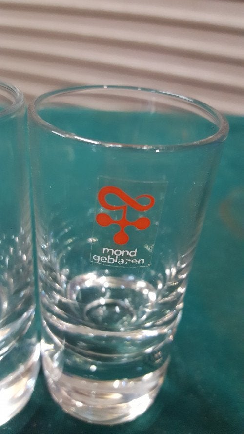 shotglazen, mond geblazen, Verzamelen, Ophalen of Verzenden, 'T Olde Gre-j, Info@toldegrej.nl, Endepoelstraat 20f Didam