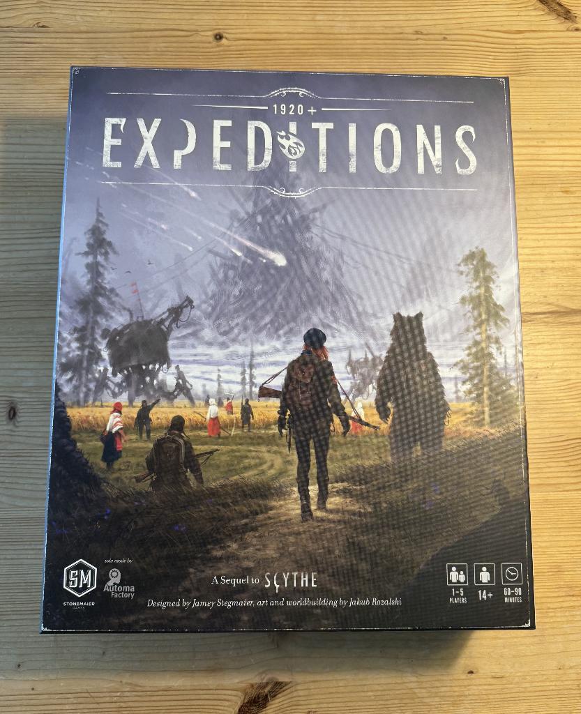 Expeditions bordspel (EN), Hobby en Vrije tijd, Gezelschapsspellen | Bordspellen, Vijf spelers of meer, Ophalen of Verzenden, Nieuw