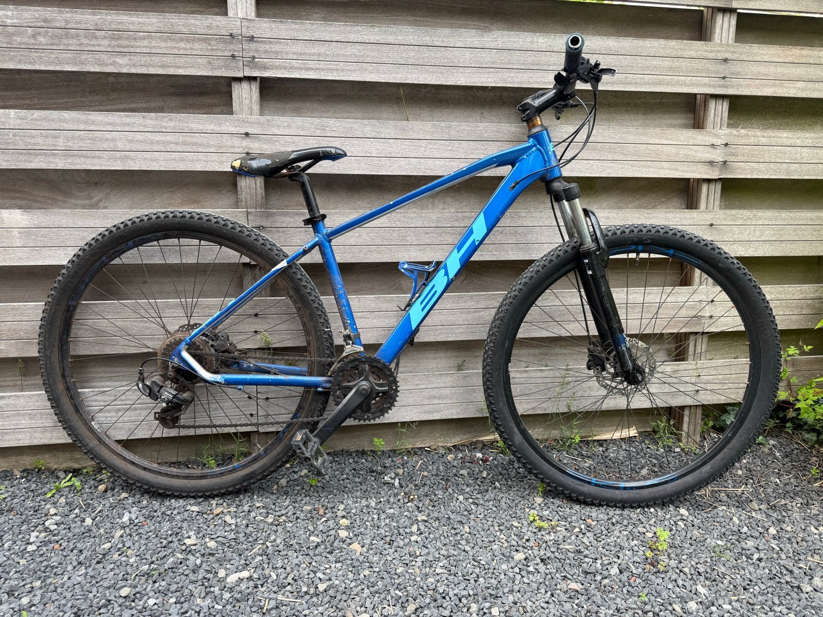 BH mountainbike met Shimano Tourney schakelsysteem, Gebruikt, Hardtail, Schijfrem, Ophalen