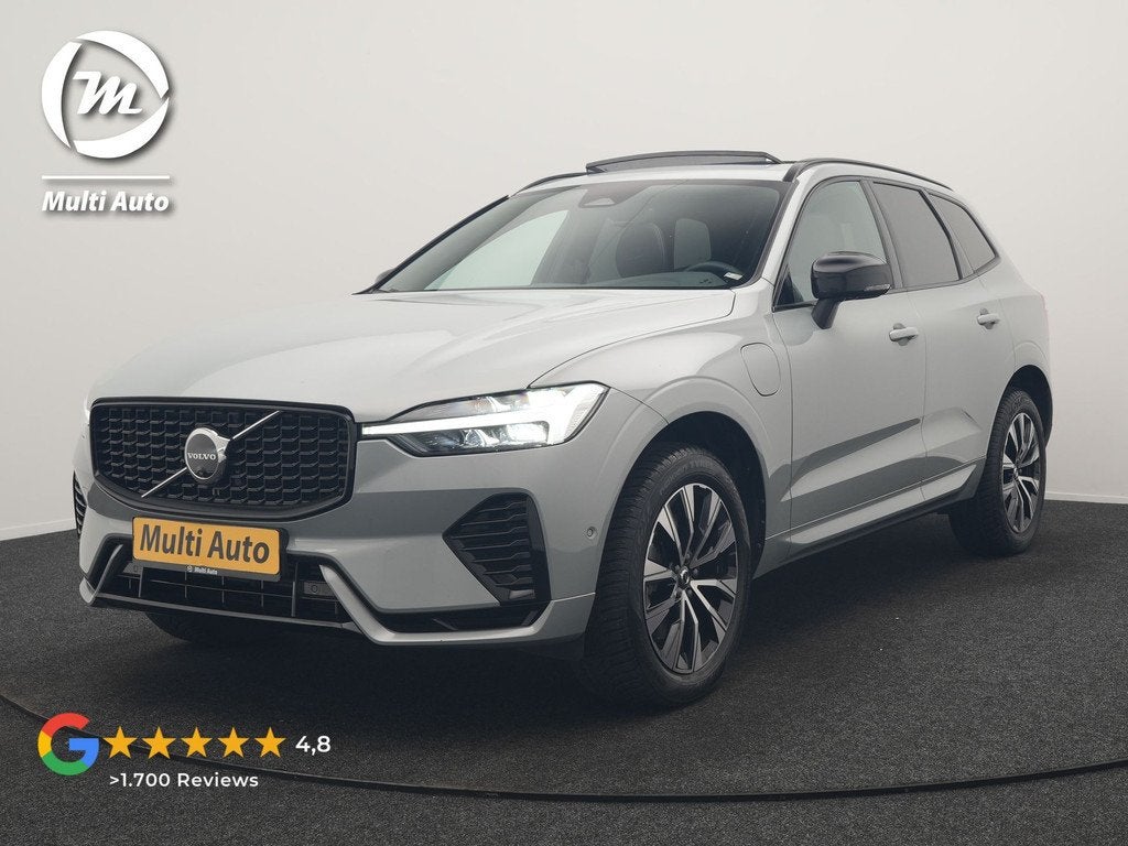 Volvo XC60 T6 AWD Plus Dark LONG RANGE PHEV 350pk Dealer O.H, Auto's, Volvo, Automaat, Lichtsensor, Gebruikt, 4 cilinders