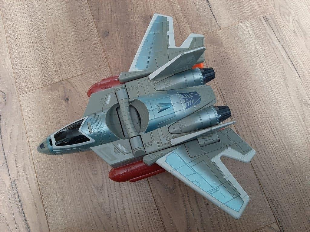 Transformers starscream barrel roll blaster, Verzamelen, Overige generaties, Ophalen of Verzenden, Gebruikt, Decepticons