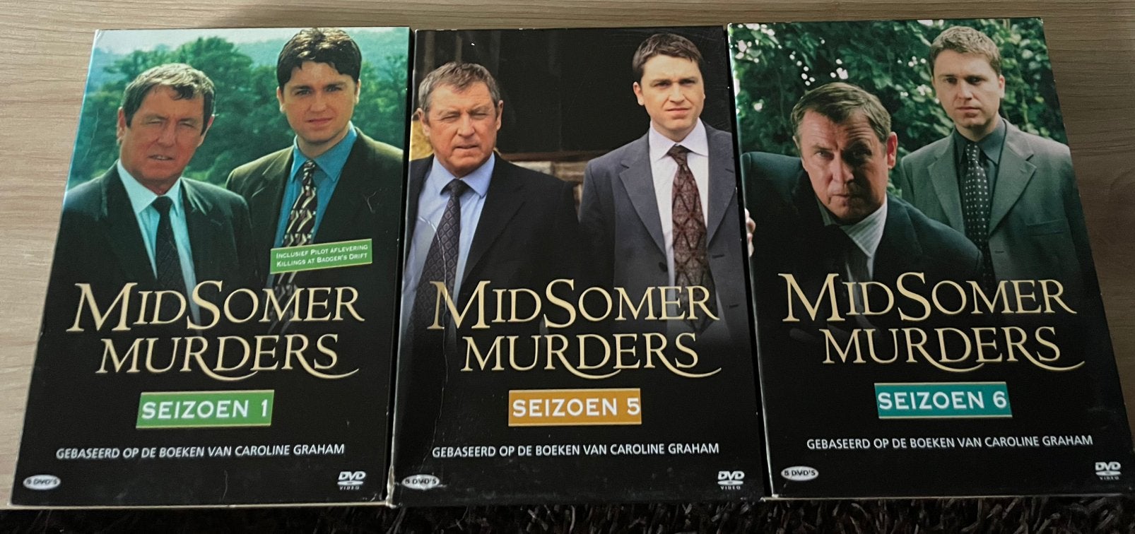 Midsomer Murders (Seizoenen 1-5-6-7 + losse delen), Engels, Nederlands, Seizoen 6, Ophalen of Verzenden
