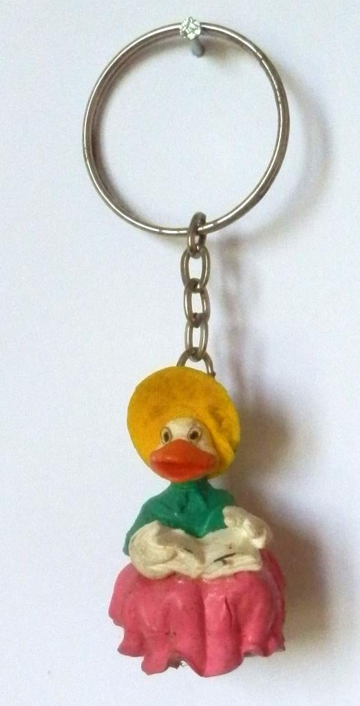 Sl17 Sleutelhanger moeder de gans 1967, Ophalen of Verzenden, Gebruikt