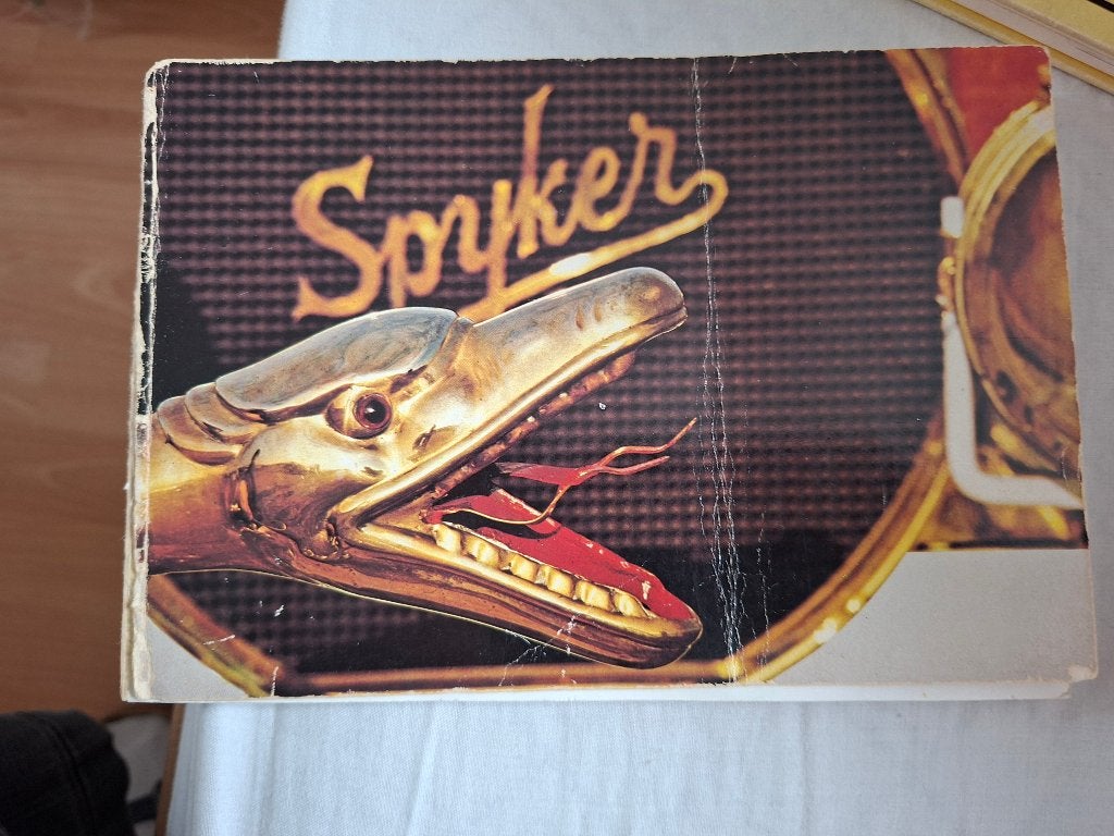 Spyker, M.M.H. Lips, Autotron Drunen, Ophalen of Verzenden