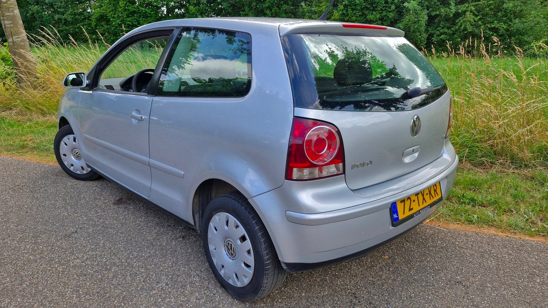 Volkswagen Polo 1.4-16V Optive 80PK | Airco | Elektr. pakket, Auto's, Voorwielaandrijving, Stof, Gebruikt, Zwart